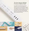 Xiaomi Mi Smart Power Socket Portable Strip Plug Adapter. 