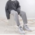 Correct VersionHOMMEIssey Miyake Pleated PantsJF150High Street Fashion Loose Straight Casual Striped Suit Pants.