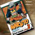 Naruto Vol . 3 manga Paperback by Masashi Kishimoto. 