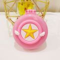 Cute Cartoon Folding Air Cushion Comb with Mirror Compact Pocket Comb Portable Travel Hair Brush Cosmetic Mirror Head Massager. 