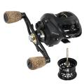 18+1 Ball Bearings Baitcasting Fishing Reel with Deep Shallow Spools 6.3:1 Gear Ratio Poweful Fishing Bait Casting Reel. 