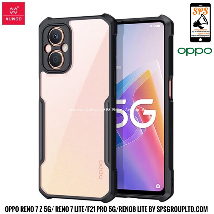 For oppo F21 pro 5g Xundd Back Cover Series Flat Leather Shockproof Bumper Case
