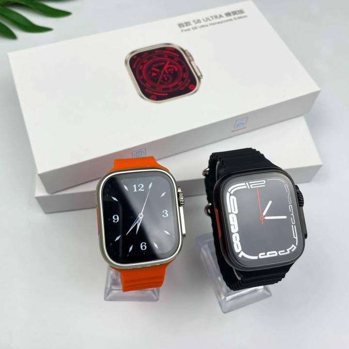 S8%20Ultra%204G%204GB/64GB%20Andriod%20Smart%20Watch%20Dual%20Strap%20Waterdrop%20Display%20Calling%20Feature%20Google%20Playstore%20Youtube%20Facebook%20Messenger%20Tiktok%20IMO%20Wifi%20RAM%20Android%20Smartwatch%20-%20Image%202