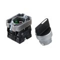 Latching Selector Switch-6 x Selector Switch-Black.
