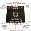 ZK-HT21 2.1 Channel Power Amplifier Board 160W*2 + 220W Bluetooth Power Amp. 