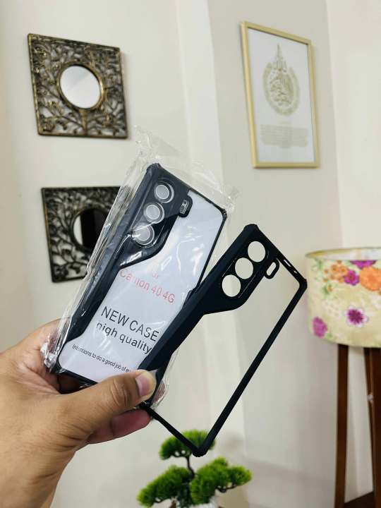 Ultra-Hybrid%20Crystal%20Clear%20Back%20Cover%20Case%20for%20Tecno%20Camon%2040%204G%20%7C%20Total%20Camera%20Protection%20%7C%20Shockproof%20Design%20%7C%20Transparent%20Back%20(PC%20&%20TPU)%20Tecno%20Camon%2040%204G%20(Black%20Bumper)%20TecnoCamon40BackCase%20-%20Image%204