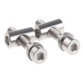 Bicycle Seatpost Fastening MTB Mountain Bike Ti Parts Screws Titanium Bolts M5X30 for Thomson Seatpost Bike Accessories -silver(Titanium). 