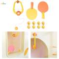 Indoor Hanging Table Tennis Self Training Table Tennis Suspended Tennis Ball Trainer for Improve Hand Eye Coordination Training Equipment. 