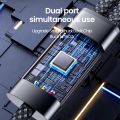Uonevic Line C Mobile Data 5 16 PType C2 in 1 USB Type C Cable PD 60W Profesional Dual Fast Charging Cable for iPhone 1ro Xiaomi Huawei USB. 