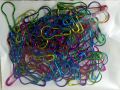 100 Pieces Hijab Pin Multi Color Coil Less Metal Hijab Pin. 