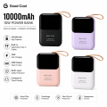 Good Cool 10000mAh Portable Power Bank with LED Digital Display & Bright Flashlight - 10W Fast Charging Compact Powerbank for Type C & iOS.