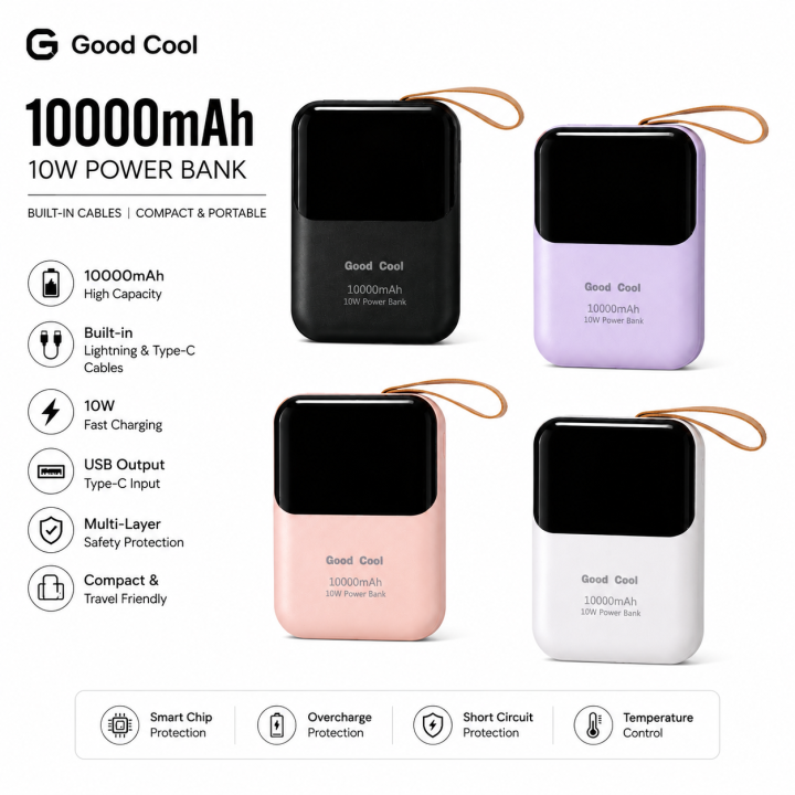 Good%20Cool%2010000mAh%20Portable%20Power%20Bank%20with%20LED%20Digital%20Display%20&%20Bright%20Flashlight%20-%2010W%20Fast%20Charging%20Compact%20Powerbank%20for%20Type%20C%20&%20iOS%20-%20Image%202