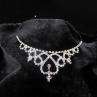 Kid Girls Elegant Heart Rhinestone Embedded Bridal Princess Tiara Crown Headband. 