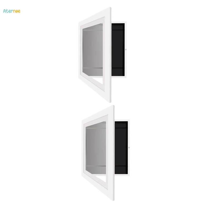 2x%20Wooden%20Photo%20Frame,%20Frame%20Front%20Opening%20Card%20Display,%20Glass%20Floating%20Front%20Open%20Artwork%20Picture%20Frame%20for%20Living%20Room,%20Baby%20Shower%20-%20Image%209