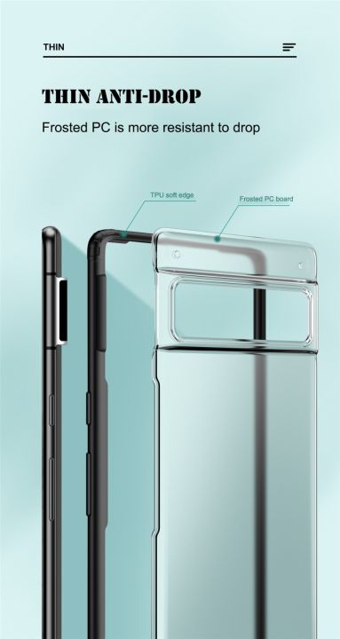 Lenuo%20for%20Google%20Pixel%207%20Pro%20Case%204-corner%20Shockproof%20Protection%20Silicon%20Bumper%20+%20PC%20Frosted%20Semi%20Transparent%20Phone%20Back%20Cover%20-%20Image%209