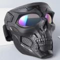 Face Mask Outdoor Riding Windproof Helmet Skull Mask Reinforced Lens Motorcycle Goggles Sports Riding Mask. 