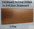 Veroboard Normal Dotted 14.5×6.5cm Stripboard Board PCB Printed Circuit Board For Prototyping Designing Weld Soldering Arduino DIY. 