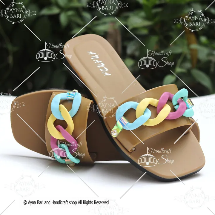 Slipper%20Slipper%20for%20Girls%20ANANDA%20Chain%20Design%20Slipper%20High%20Quality%20%20Girls%20Slipper%20%20Girls%20sandal%20%20Girls%20Shoes%20-%20Image%202