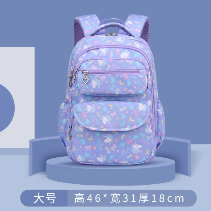 Children's%20Schoolbag%20Primary%20School%20Student%20Grade%20One%20Two%20Three%20to%20Six%20Girls%20Super%20Lightweight%20Backpack%20Refrigerator%20Open%20Door%20Girl%20-%20Image%209