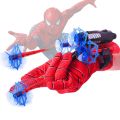 Disney Spider Mans Toys Kid Wrist Launcher Toy Set Super Hero Movie Figures Cosplay Glove Soft Bullet Birthday Gift for Children. 