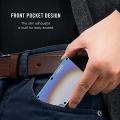 Ridge Wallet for Men RFID Blocking Brand Luxury Id Credit Card Holder Luxury Aluminum Metal Purs Minimalist Slim wallet.