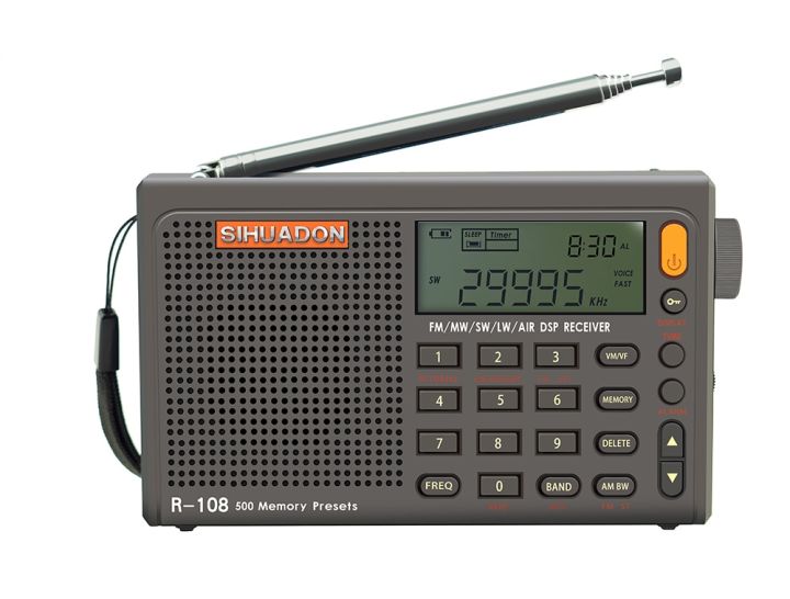 SIHUADON%20R-108%20Radio%20FM%20Stereo%20Digital%20Portable%20Radio%20AM%20SW%20Air%20Radio%20Receiver%20Alarm%20Function%20Display%20Clock%20Temperature%20Speaker%20-%20Image%202