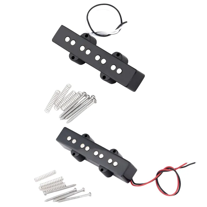 1%20Set%20Pb%20P%20Bass%20Pickup%20Humbucker%20Pickup%20for%204%20String%20P%20Bass%20Guitar%20Part%20&%201%20Set%20Pro%20Electric%20Bass%20Open%20Type%20Noiseless%20Bridge%20Pickup%20for%204%20String%20Jazz%20Bass%20Jb%20Style,Black%2095X18.3Mm%20-%20Image%206
