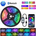 Smart RGB LED Strip Lights with Remote and App Control - USB Powered 5050.