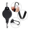 6 Pack Retractable Hanger Reach Plant Pulley Adjustable Height Black. 