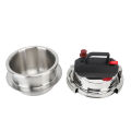 Mini Pressure Cooker Portable 1.6L Camping Pressure Cooker for Home. 