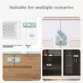 Child Locks cabinet Child locks drawer Baby lock Kid Locks cabinet Lock Cabinet Drawer Child Safety Locks Drawer Lock Anti-Baby and Infant Anti-Clamp Hand Protection Cabinet Door Refrigerator Lock.