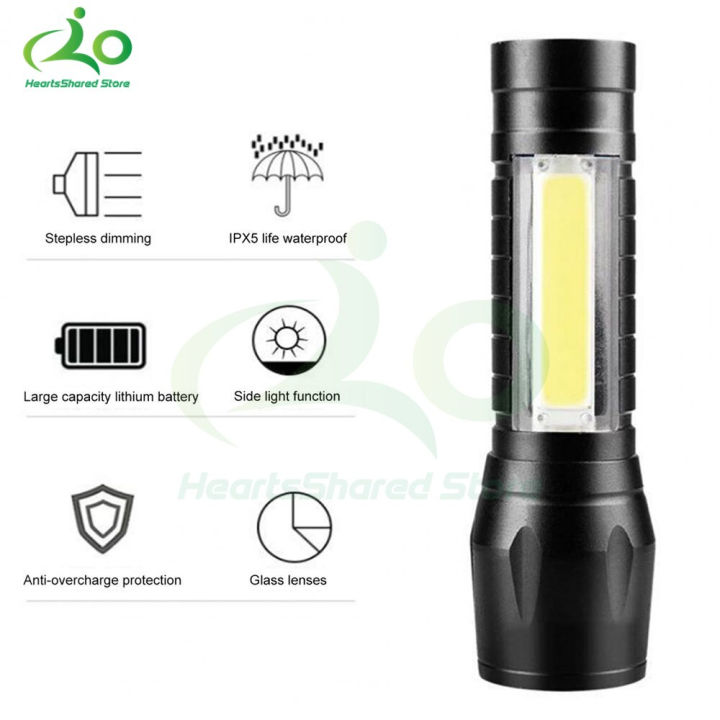 Rechargeable%20Led%20Flashlight%20Torch%20Lamp%20Geepas%20GP-009%20-%20Image%206