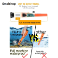 Smalshop Handheld Underground Metal Detector Gold Detectors Treasure Hunter Detector GP-POINTER Pinpointer Probe Metal Detector Outdoor Smart Underground Metal Detector. 