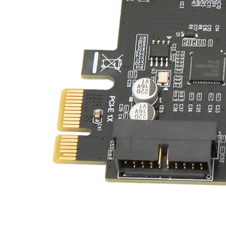 USB%203.2%20Gen1%20PCIe%20Card,%205Gbps%20Plug%20and%20Play%20PCIE%20To%20USB%203.2%20Expansion%20Card%20for%20Small%20Chassis%20-%20Image%202
