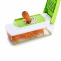 Ganesh Plastic Multipurpose Vegetable and Fruit Chopper Cutter Grater Slicer, Green Pack Of 1 KA3171-001. 