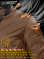 TACVASEN Lightweight Bomber Jackets Mens Waterproof Casual Jacket Outdoor Basketball Jakcets Coats With Pocket Windbreaker.