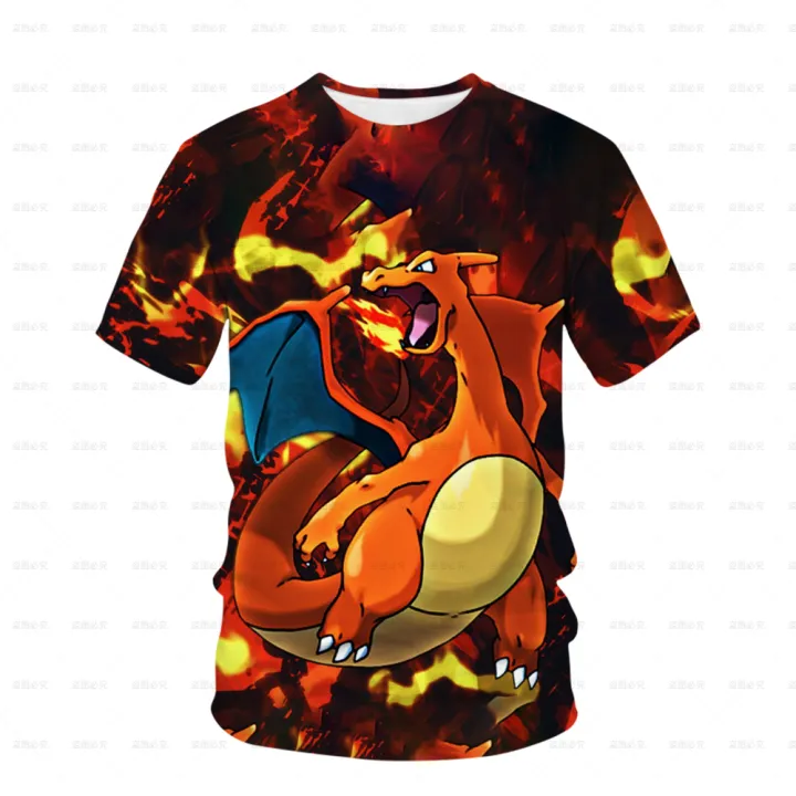 3D%20Pokemon%20Pikachu%20Children's%20T-Shirt%20Printed%20Girls'%20Funny%20Clothing%20Boys'%20Children's%20Shirts%20Baby%20T-shirts%20Men's%20Shirts%20-%20Image%204