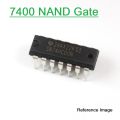2Pcs- 7400 SN74HC00N 74HC00 74LS00 NAND Gate Dual In Package DIP 14 Pin Leads IC .