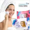 PURE & SOFT FACIAL CLEANSING WIPES  (25 Tissues). 