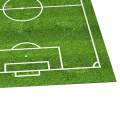 Football Field Carpets Kids Play Nursery Soccer Area Rugs 100x160cm Green. 