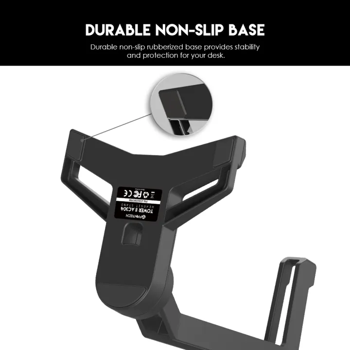 FANTECH%20AC304%20TOWER%20II%20HEADSET%20STAND%20With%20Rubberized%20Base,%20Black.%20-%20Image%204
