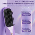 Cordless Electric Hair Brushes Straightener Brush Ionic Heat Comb for Women Travel Portable Dryer and Straightening Brush Styler. 