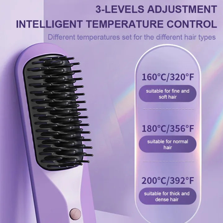 Cordless%20Electric%20Hair%20Brushes%20Straightener%20Brush%20Ionic%20Heat%20Comb%20for%20Women%20Travel%20Portable%20Dryer%20and%20Straightening%20Brush%20Styler%20-%20Image%202