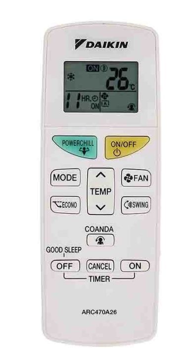 Daikin Air Conditioner Remote Control