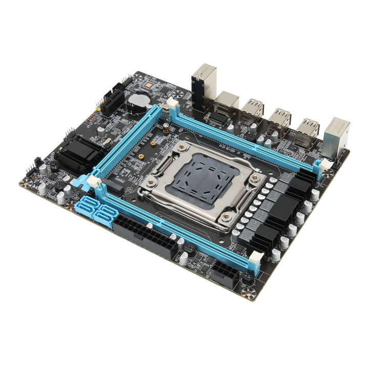 DDR3 Mainboard Dual Channel NVME PCIE M.2 SSD Motherboard Gaming Motherboard with Gigabit NIC for Intel E5 V1 V2