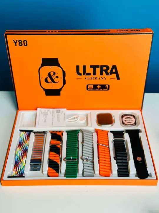 New%20Y80%20Ultra%20Smartwatch%20with%208%20Strap%20bluetooth%20Calling%20Smartwatch%202.02"%20Display%20Free%20Protective%20Case%20Wireless%20Charging%20Support%20Bluetooth%20Calling%20Smartwatch%20For%20Men%20and%20Women%20-%20Image%208