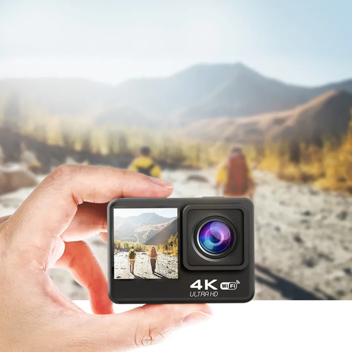 Ausek%20Wifi%204K%20Wifi%2060Fps%20Ultra%20Hd%20Waterproof%20Sports%20Action%20Camera%20-%20External%20Microphone%20And%20Remote%20Included%20by%20DRONE%20ZONES%20-%20Image%203
