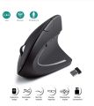 【Lowest Prices Online】 Vertical Mouse Ergonomic 2.4GHz Optical Mice 3 Adjustable DPI 800/1200/1600 6 Buttons for PC Computer Desktop.