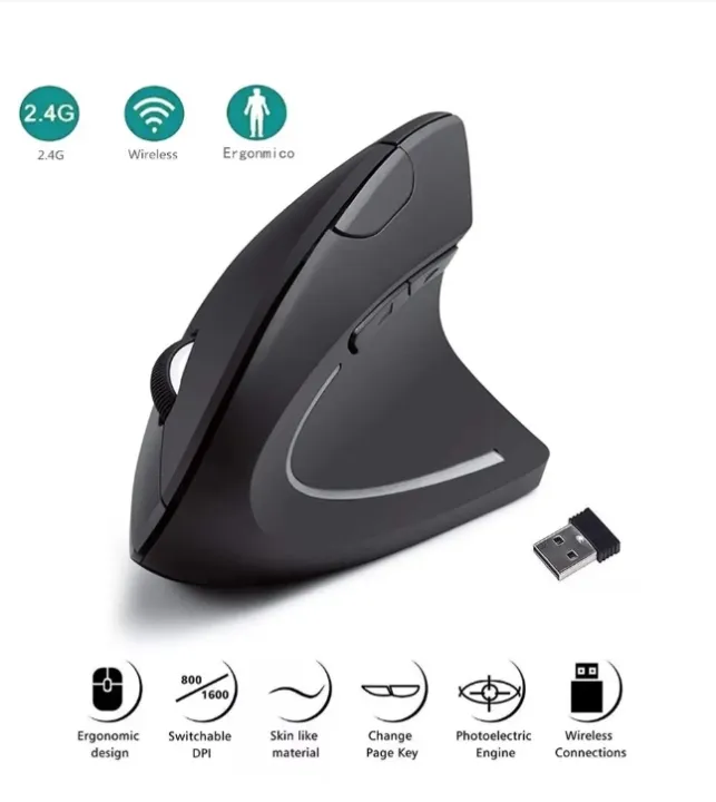 %E3%80%90Lowest%20Prices%20Online%E3%80%91%20Vertical%20Mouse%20Ergonomic%202.4GHz%20Optical%20Mice%203%20Adjustable%20DPI%20800/1200/1600%206%20Buttons%20for%20PC%20Computer%20Desktop%20-%20Image%202