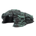 Reptile Shelter Resin Safe Reptile Rock Hide Cave Sturdy for Terrarium Decoration. 
